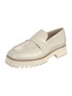 Freda Salvador Embossed Leather Loafers