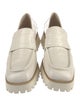 Freda Salvador Embossed Leather Loafers
