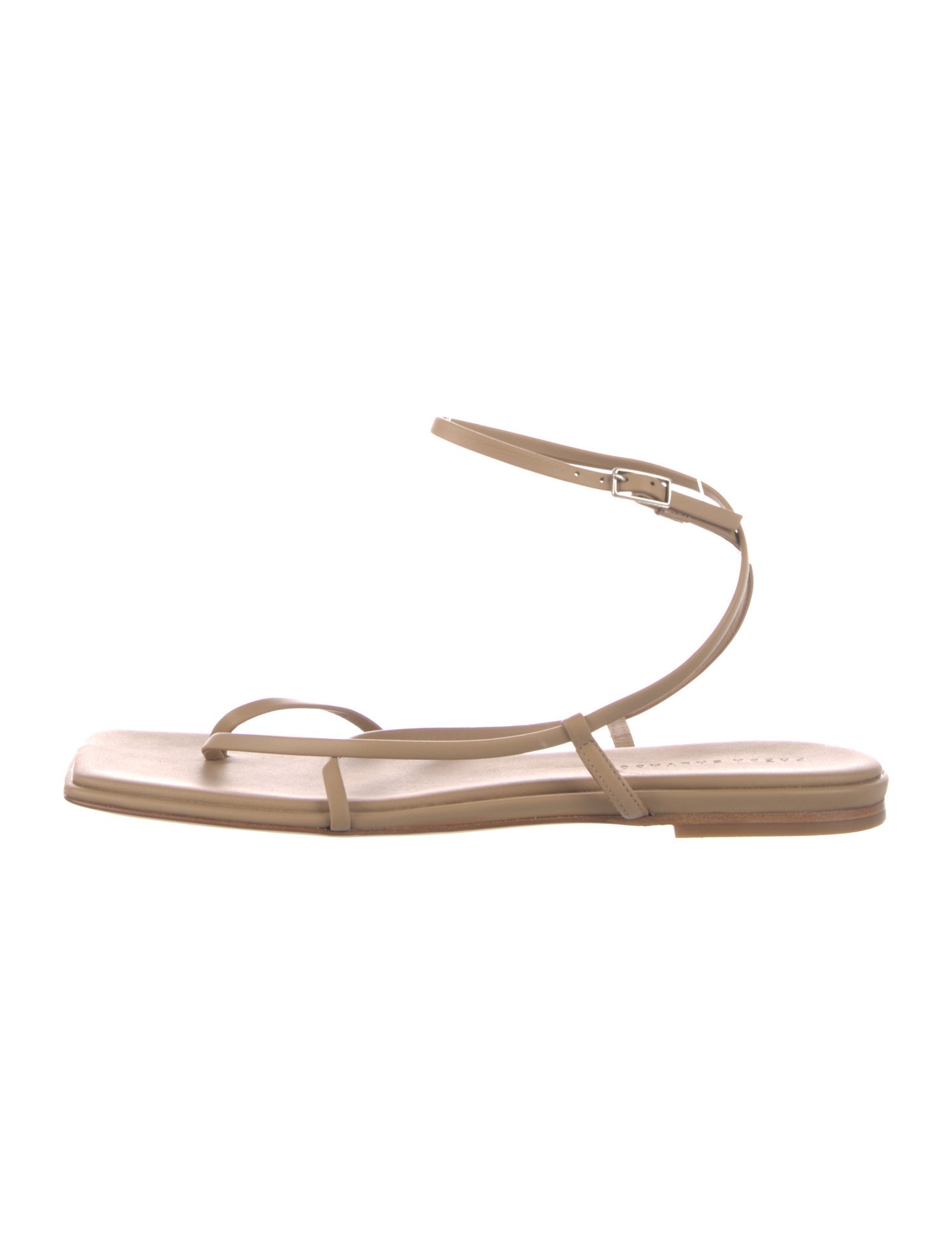 Freda Salvador Leather T-Strap Sandals