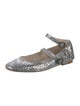 Freda Salvador Glitter Animal Print Mary Jane Flats