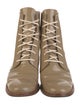 Freda Salvador Patent Leather Combat Boots