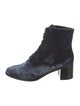 Freda Salvador Velvet Lace-Up Boots