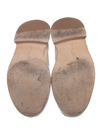 Freda Salvador Embossed Leather Loafers