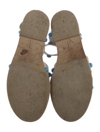 Freda Salvador Leather Printed Slingback Flats