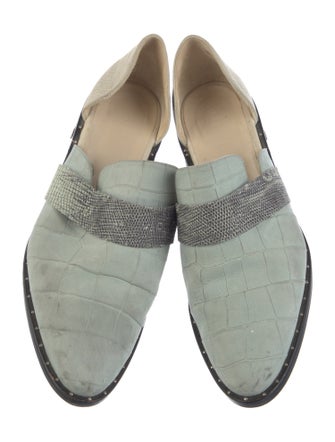 Freda Salvador Nubuck D'Orsay Flats