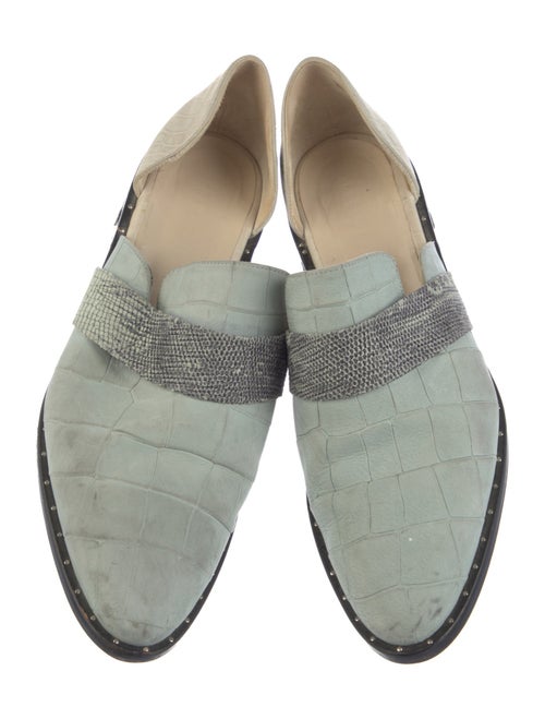 Freda Salvador Nubuck D'Orsay Flats