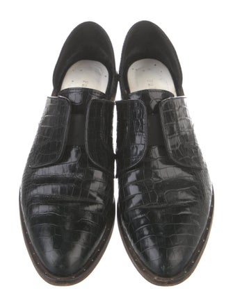 Freda Salvador Leather Studded Accents D'Orsay Flats