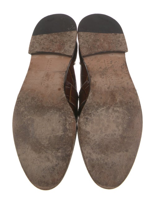 Freda Salvador Crocodile D'Orsay Flats