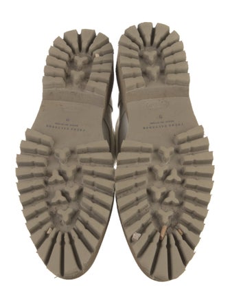 Freda Salvador Crocodile Combat Boots