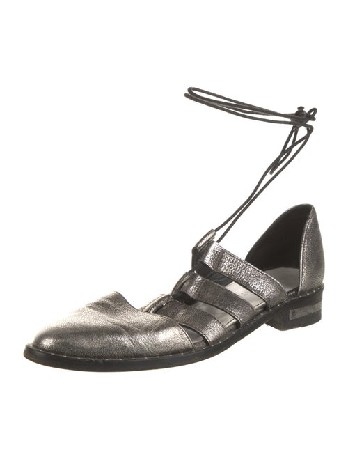 Freda Salvador Leather D'Orsay Flats