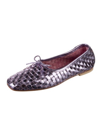 Freda Salvador Patent Leather Ballet Flats