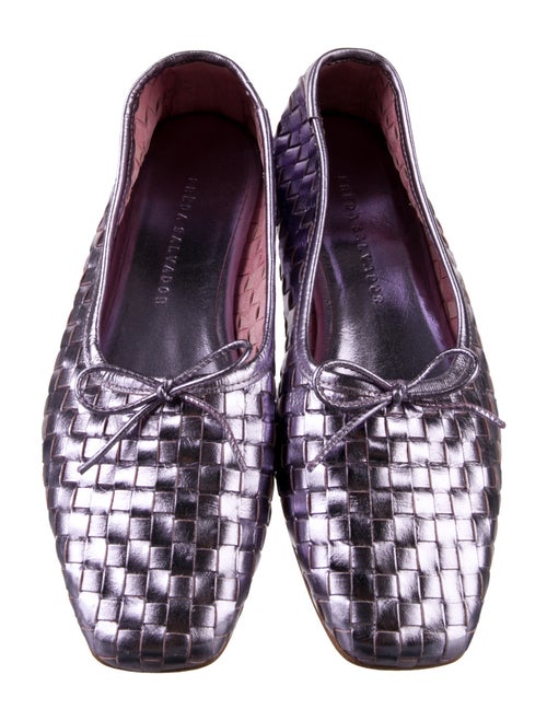 Freda Salvador Patent Leather Ballet Flats