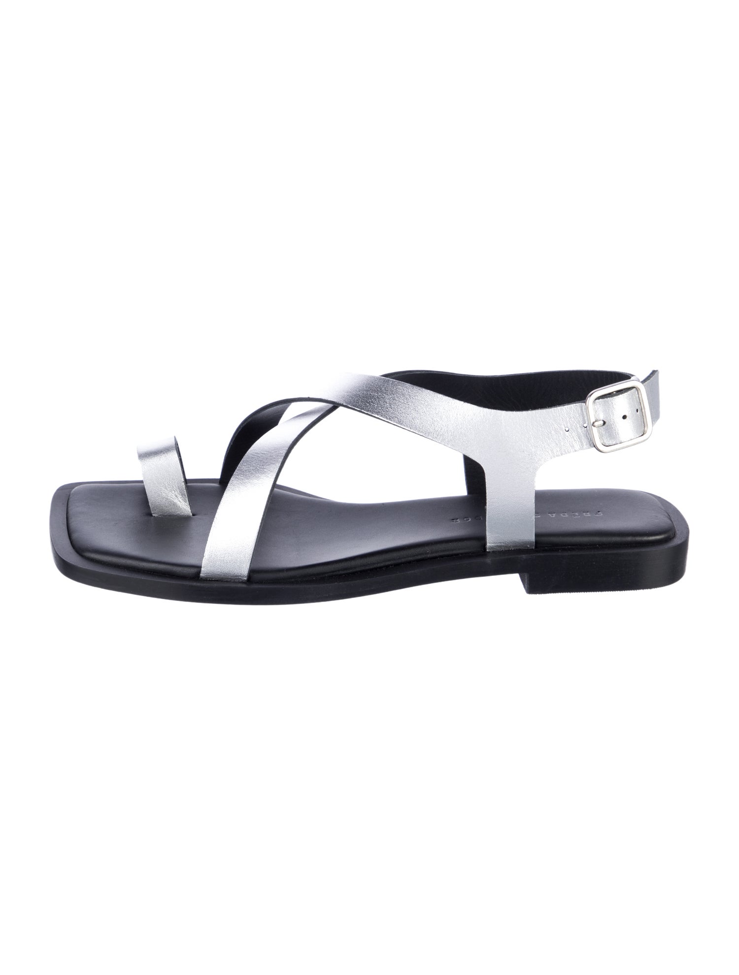 Freda Salvador Leather Slingback Sandals