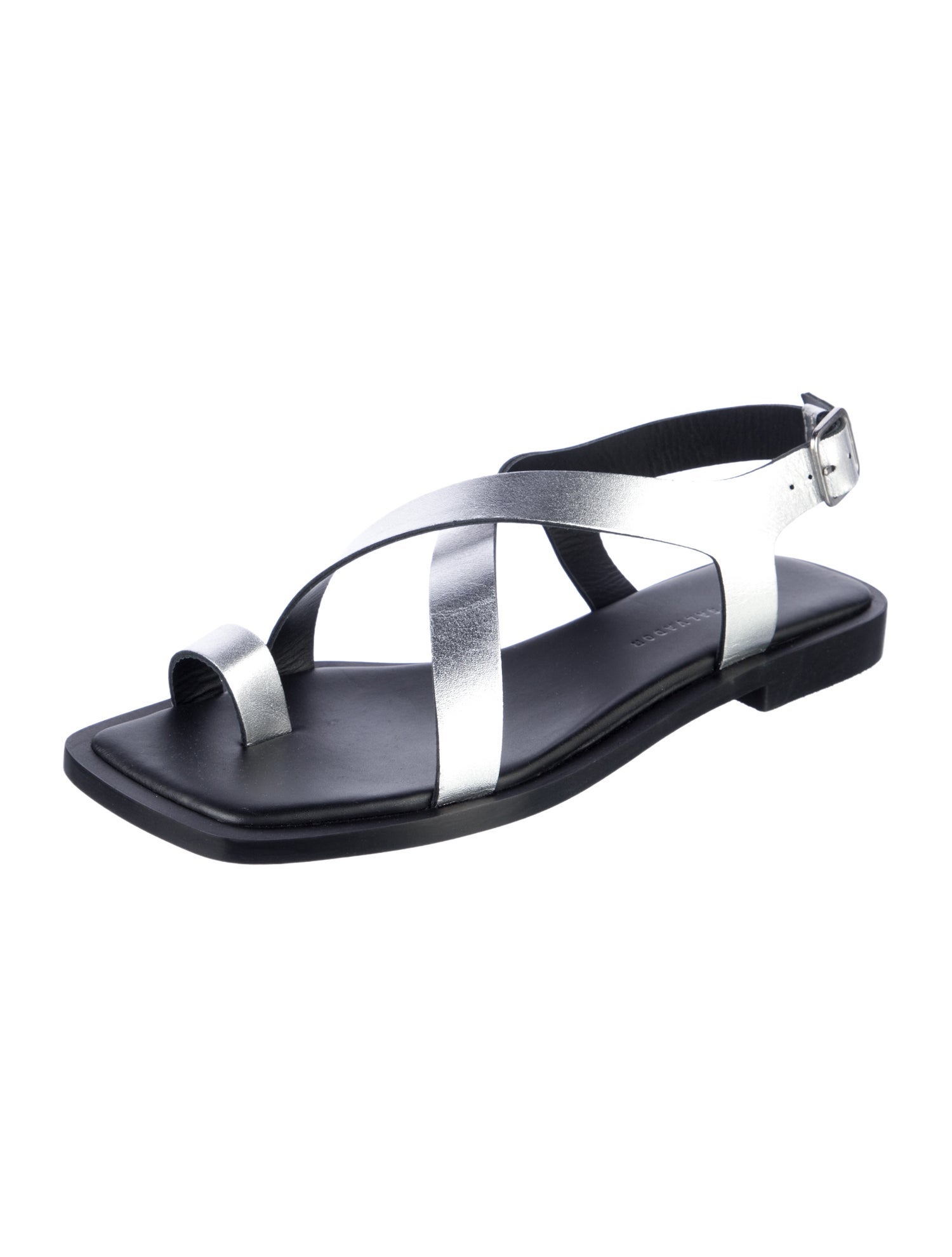 Freda Salvador Leather Slingback Sandals