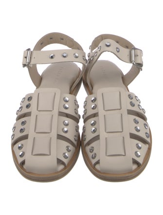 Freda Salvador Leather Gladiator Sandals