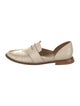 Freda Salvador Embossed Leather D'Orsay Flats