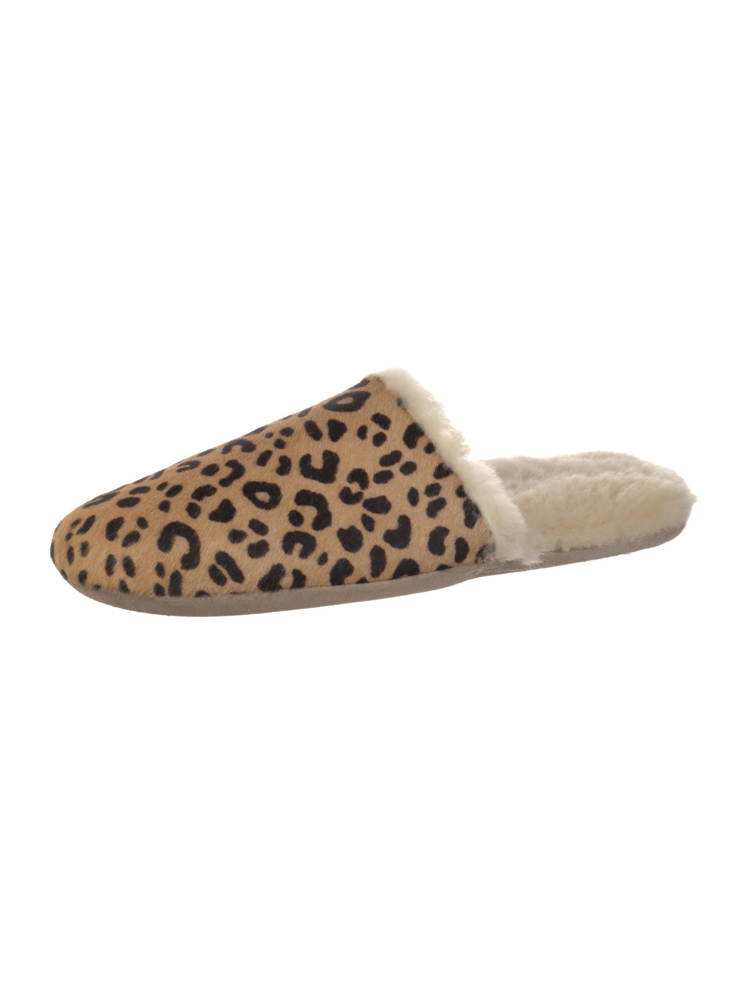 Freda Salvador Ponyhair Animal Print Flats
