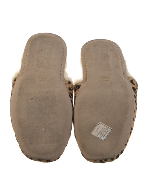 Freda Salvador Ponyhair Animal Print Flats