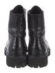 Freda Salvador Embossed Leather Combat Boots