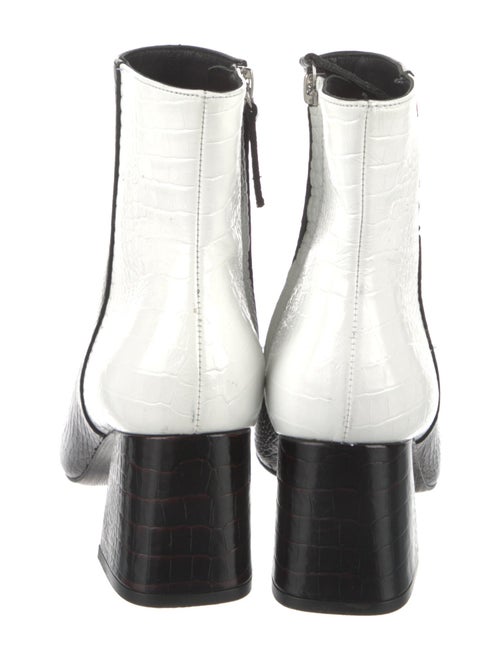 Freda Salvador Crocodile Chelsea Boots