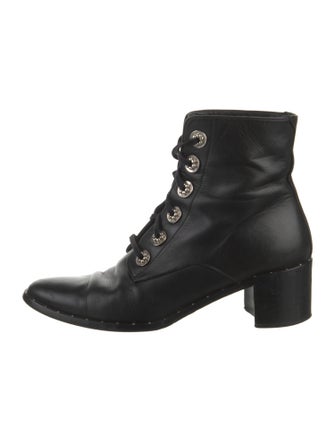 Freda Salvador Leather Combat Boots