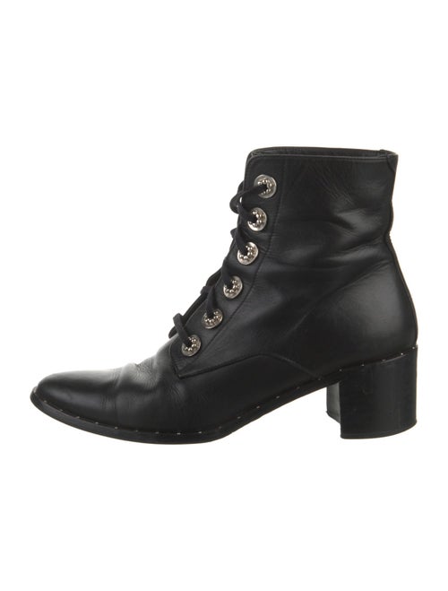 Freda Salvador Leather Combat Boots