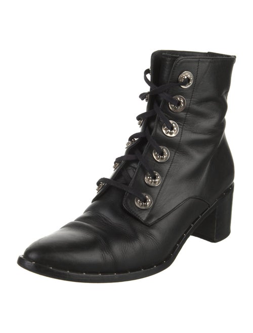 Freda Salvador Leather Combat Boots