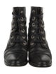 Freda Salvador Leather Combat Boots