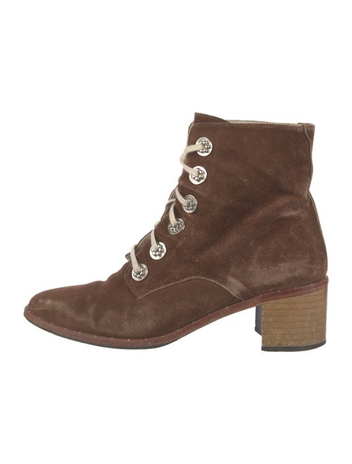Freda Salvador Suede Lace-Up Boots
