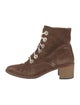 Freda Salvador Suede Lace-Up Boots