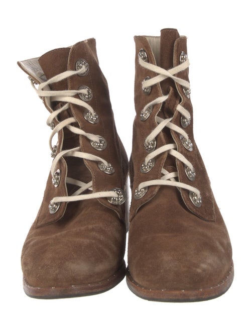 Freda Salvador Suede Lace-Up Boots