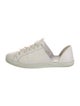 Freda Salvador Leather Cutout Accent Sneakers