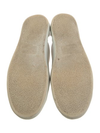 Freda Salvador Leather Cutout Accent Sneakers