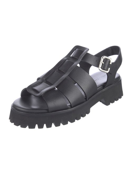 Freda Salvador Leather Slingback Sandals