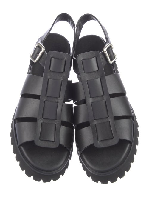 Freda Salvador Leather Slingback Sandals