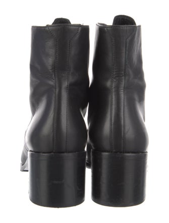 Freda Salvador Leather Combat Boots
