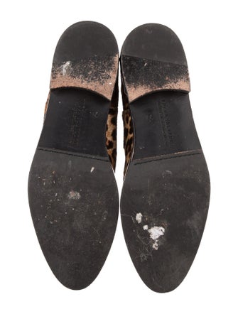 Freda Salvador Ponyhair Animal Print Chelsea Boots