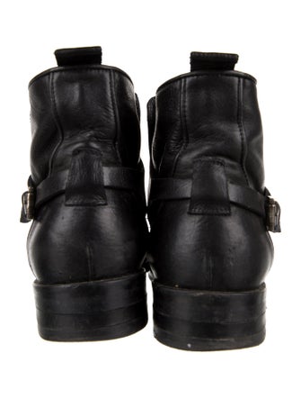 Freda Salvador Leather Studded Accents Chelsea Boots