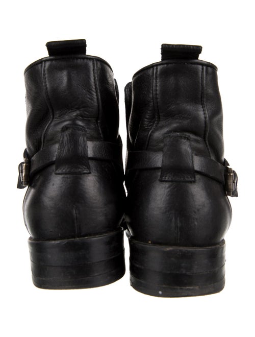 Freda Salvador Leather Studded Accents Chelsea Boots