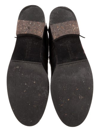 Freda Salvador Leather Studded Accents Chelsea Boots