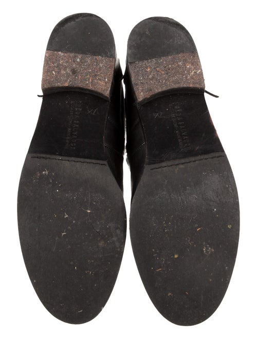 Freda Salvador Leather Studded Accents Chelsea Boots