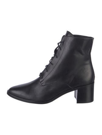 Freda Salvador Leather Combat Boots