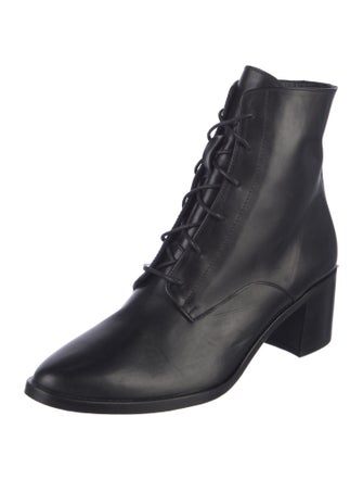Freda Salvador Leather Combat Boots