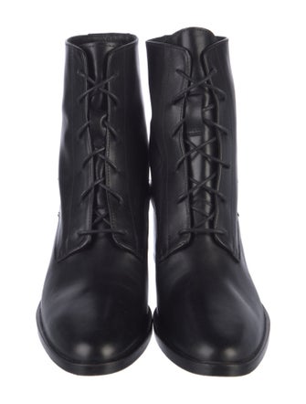 Freda Salvador Leather Combat Boots