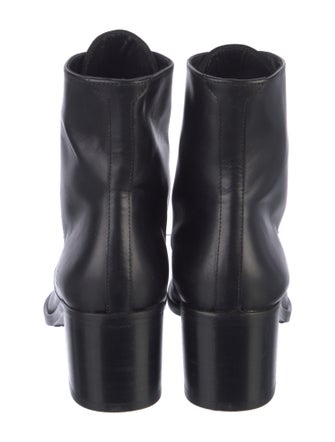 Freda Salvador Leather Combat Boots