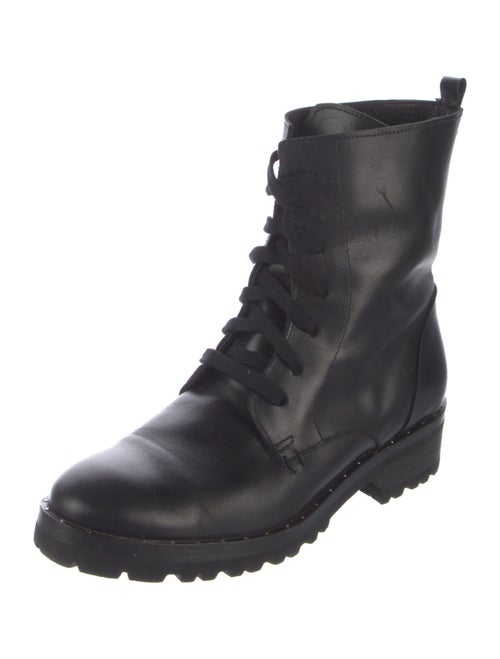 Freda Salvador Leather Combat Boots