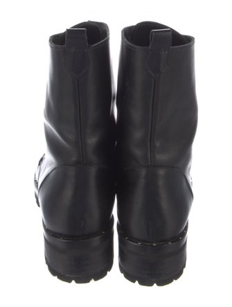 Freda Salvador Leather Combat Boots
