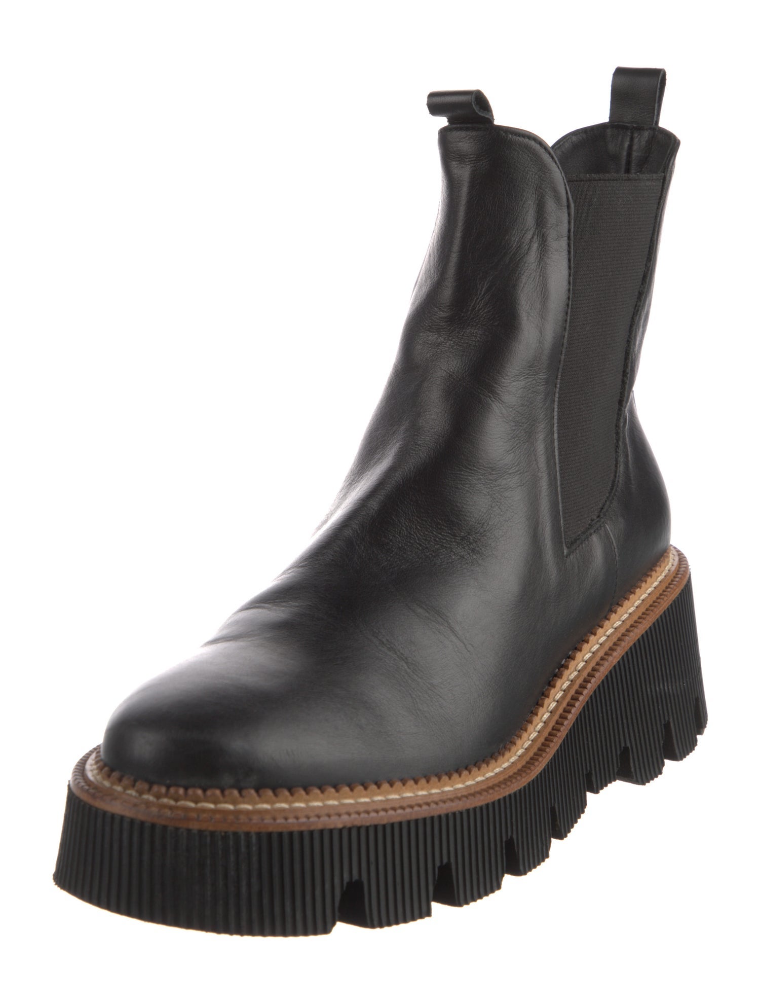 Freda Salvador Leather Chelsea Boots