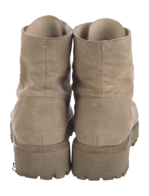 Freda Salvador Suede Combat Boots