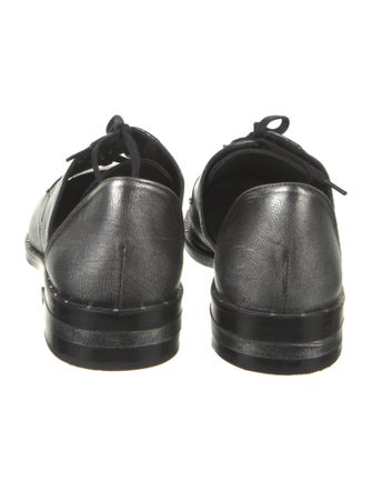 Freda Salvador Leather Studded Accents D'Orsay Flats